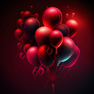 Geburtstagsluftballons rot 003