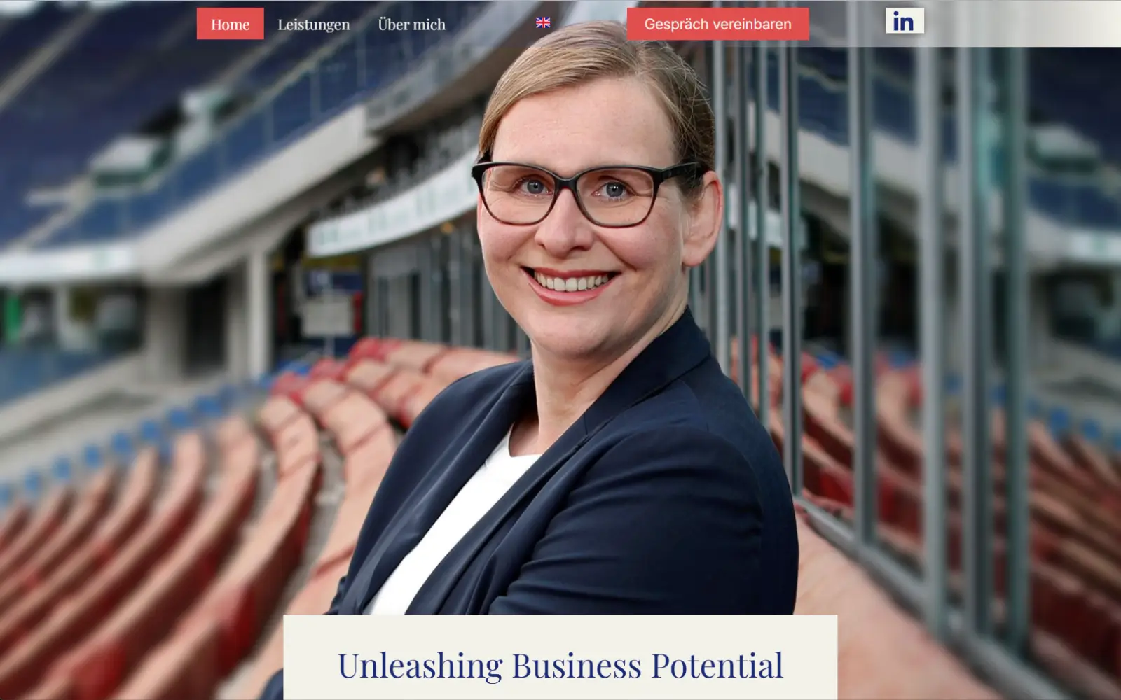 Startseite von brodersen-consult.de, gestaltet von Michaela Werner